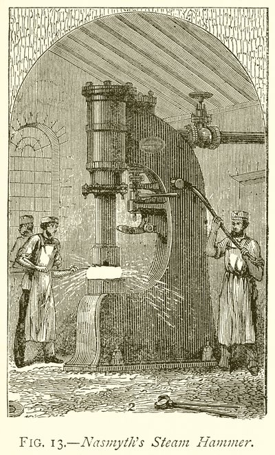 Nasmyths Steam Hammer alkotó: English School