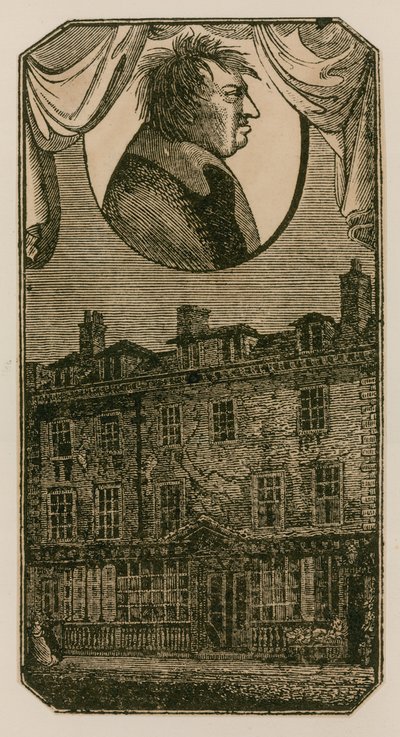 Nathaniel Bentley, a jól ismert Dirty Dick, a londoni Leadenhall Street-ről alkotó: English School