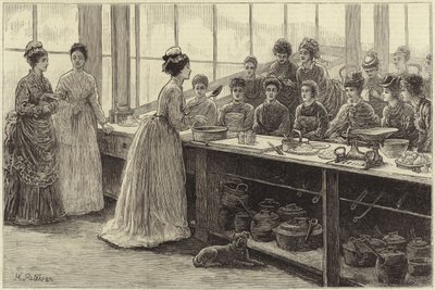 National Trainery School of Cookery South Kensingtonban alkotó: English School