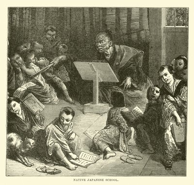 Natív japán iskola alkotó: English School