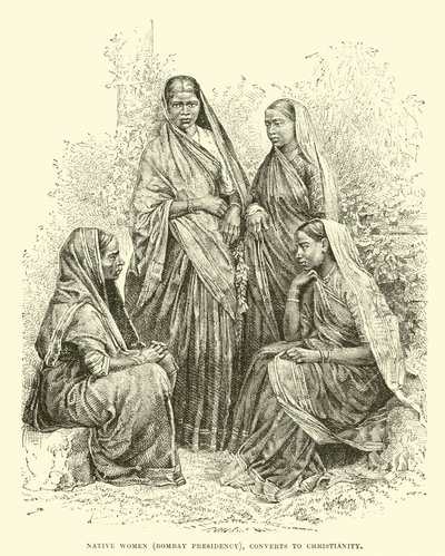 Nők (Bombay elnöksége), áttértek a kereszténységre alkotó: English School