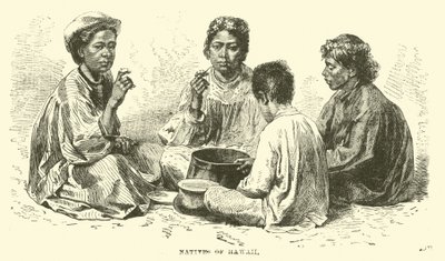 Einheimische von Hawaii von English School