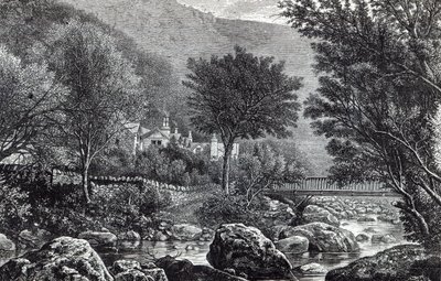 Lynmouth közelében, a „Leisure Hour”-ból, 1888 alkotó: English School