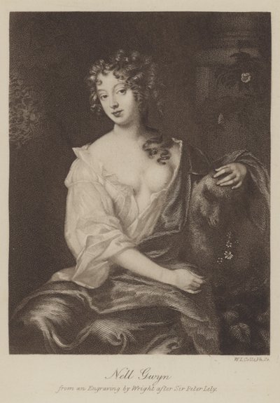 Nell Gwyn (metszet) alkotó: English School