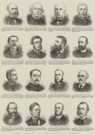 Az alsóház új tagjai (metszet) alkotó: English School