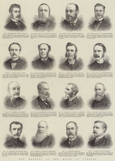 Az alsóház új tagjai (metszet) alkotó: English School