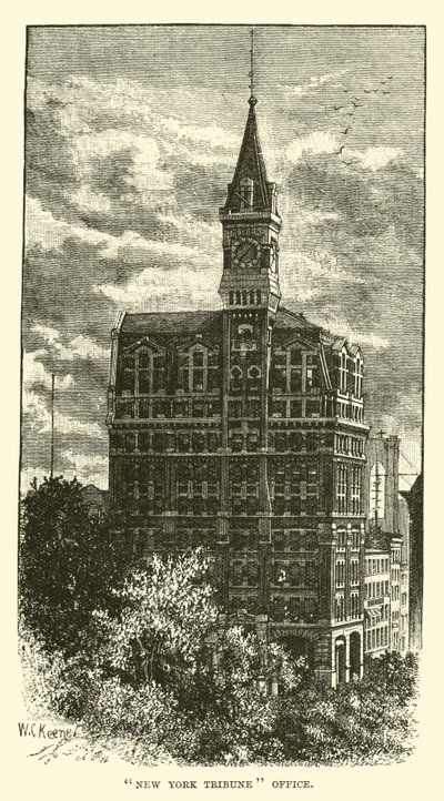 New York Tribune iroda alkotó: English School