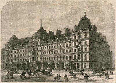 A londoni Grosvenor Place új épületei alkotó: English School