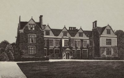 Newbury: Shaw House (litográfia) alkotó: English School
