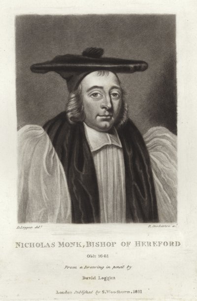 Nicholas Monk, Hereford püspöke alkotó: English School