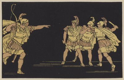 Nisus és Euryalus (színes képek) alkotó: English School