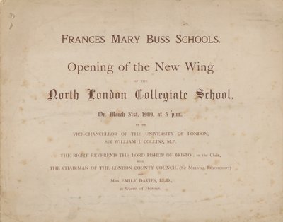 Észak-Londoni Főiskolai Iskola alkotó: English School