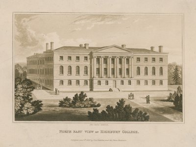 A Highbury College északkeleti nézete alkotó: English School