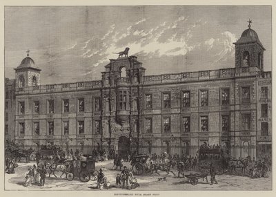 Northumberland House, Strand Front (metszet) alkotó: English School