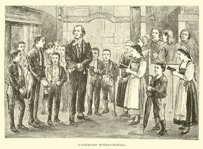Norvég vasárnapi iskola alkotó: English School