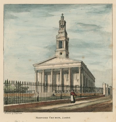 Norwood Church, Lambeth, London alkotó: English School