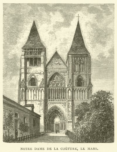 Our Lady of Couture, Le Mans (metszet) alkotó: English School