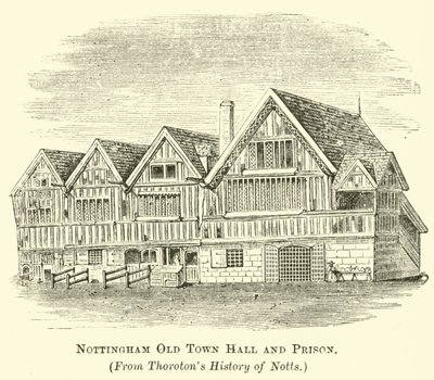 Nottingham régi városháza és börtön alkotó: English School