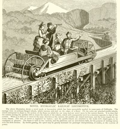 Új hidraulikus vasúti mozdony Kaliforniában alkotó: English School