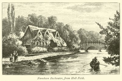 Nuneham Backwater, a Hall Fieldből alkotó: English School