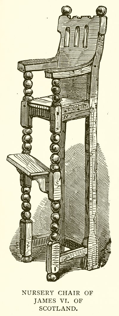 VI. James skóciai bölcsődei szék alkotó: English School