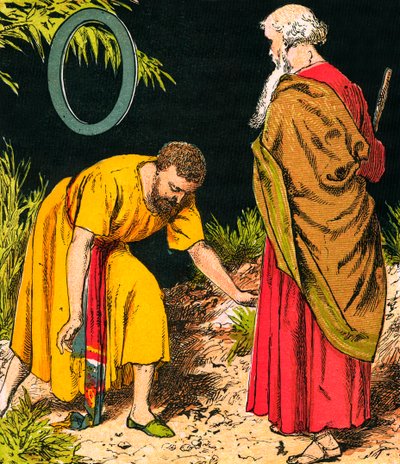 Obadiah (színes litográfia) alkotó: English School