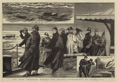 Olaj a zaklatott vizeken, a Folkestone-i legutóbbi kísérletek alkotó: English School