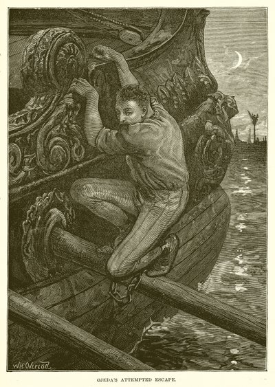 Ojedas menekülési kísérletet tett alkotó: English School