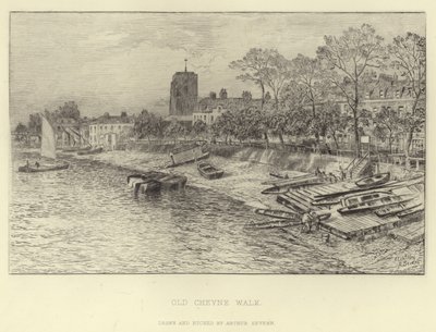 Old Cheyne Walk alkotó: English School
