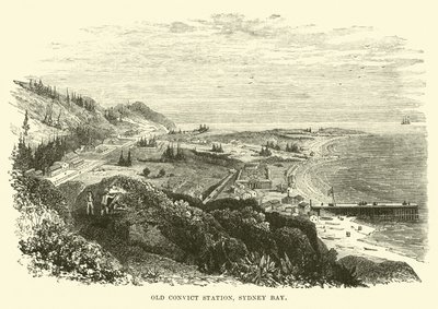 Old Convict állomás, Sydney Bay alkotó: English School