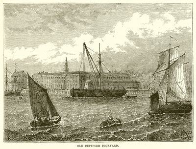 Old Deptford Dockyard alkotó: English School