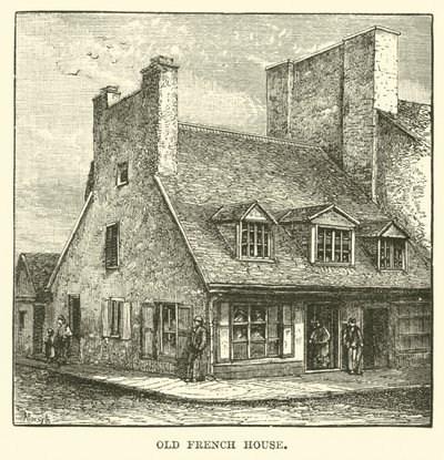 Régi francia ház alkotó: English School