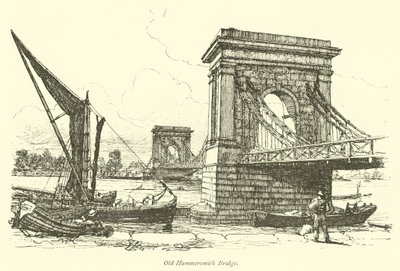 Régi Hammersmith híd alkotó: English School