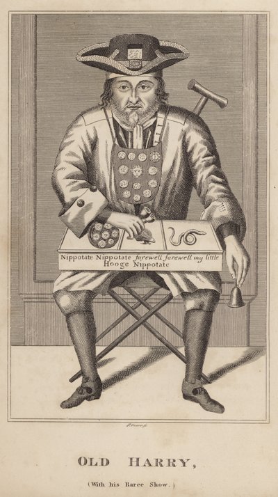 Öreg Harry, a ritka műsorával alkotó: English School