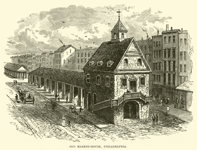 Old Market-house, Philadelphia alkotó: English School