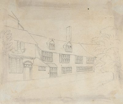 Old Pied Bull, Islington (hátul) alkotó: English School