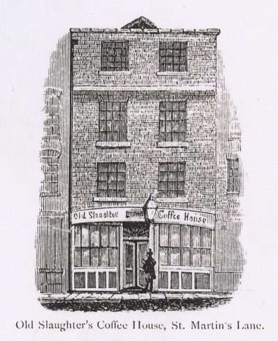 Old Slaughters Coffee House, St Martins Lane alkotó: English School
