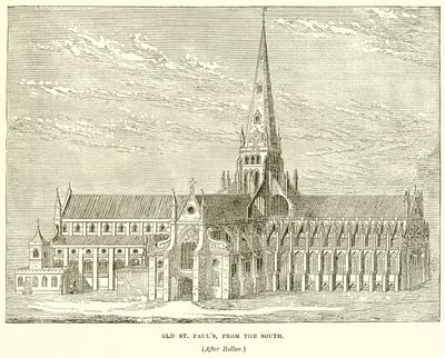 Régi St. Pauls, délről alkotó: English School