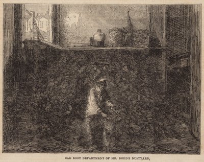 Abteilung für alte Stiefel in Dodds Müllhof von English School