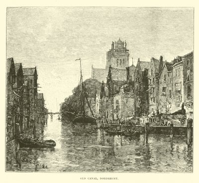 Régi csatorna, Dordrecht alkotó: English School