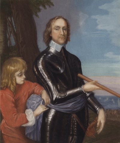 Oliver Cromwell (színes litó) alkotó: English School