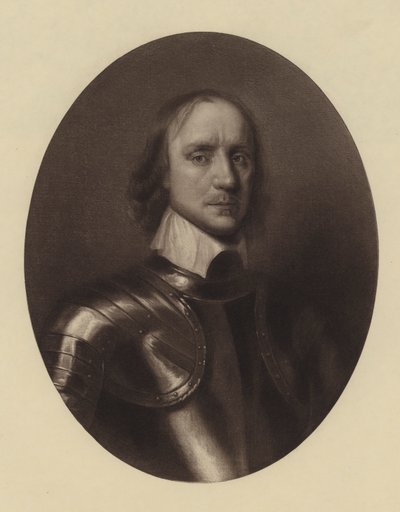 Oliver Cromwell (litográfia) alkotó: English School