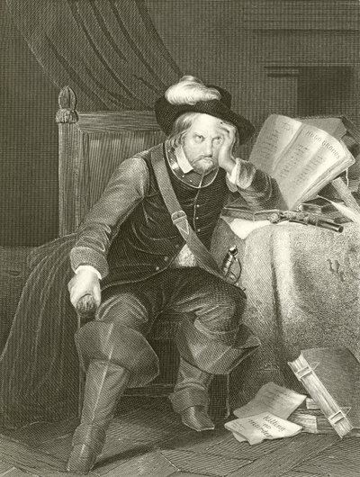 Oliver Cromwell alkotó: English School