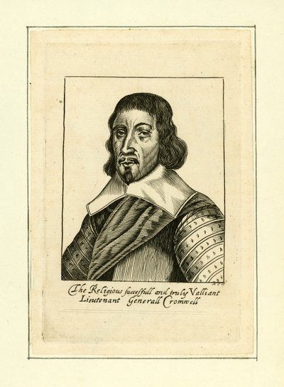Oliver Cromwell alkotó: English School