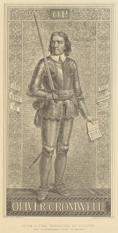 Oliver Cromwell alkotó: English School