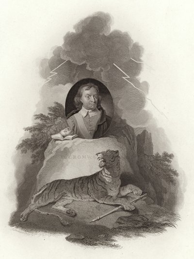 Oliver Cromwell alkotó: English School