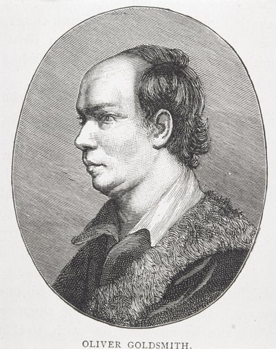 Goldsmith Olivér (1730-74) (metszet) (lásd még: 105778) alkotó: English School