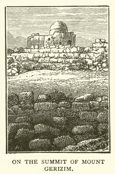 A Gerizim-hegy csúcsán (metszet) alkotó: English School