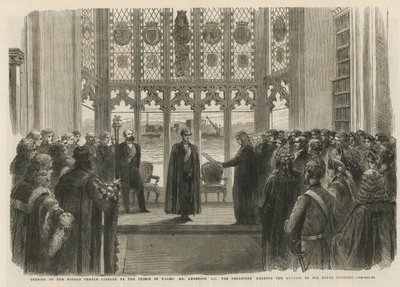 A Középtemplomi Könyvtár megnyitója alkotó: English School