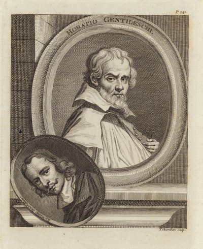Orazio Lomi Gentileschi alkotó: English School